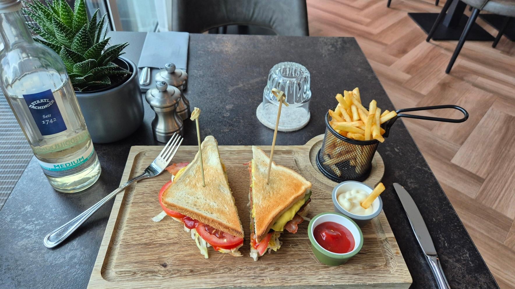 Das Sandwich - sehr zu empfehlen!