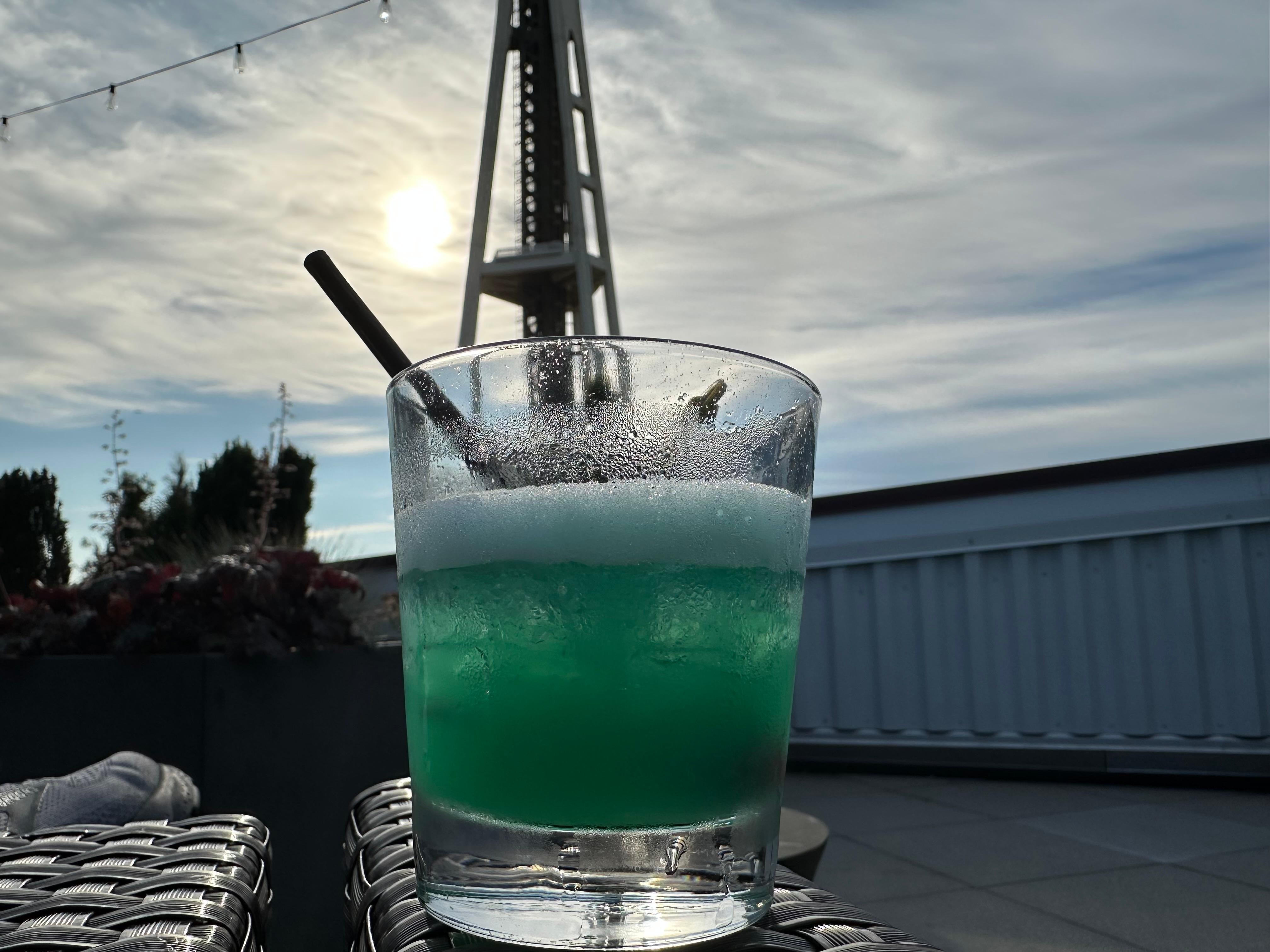 Drink from the bar