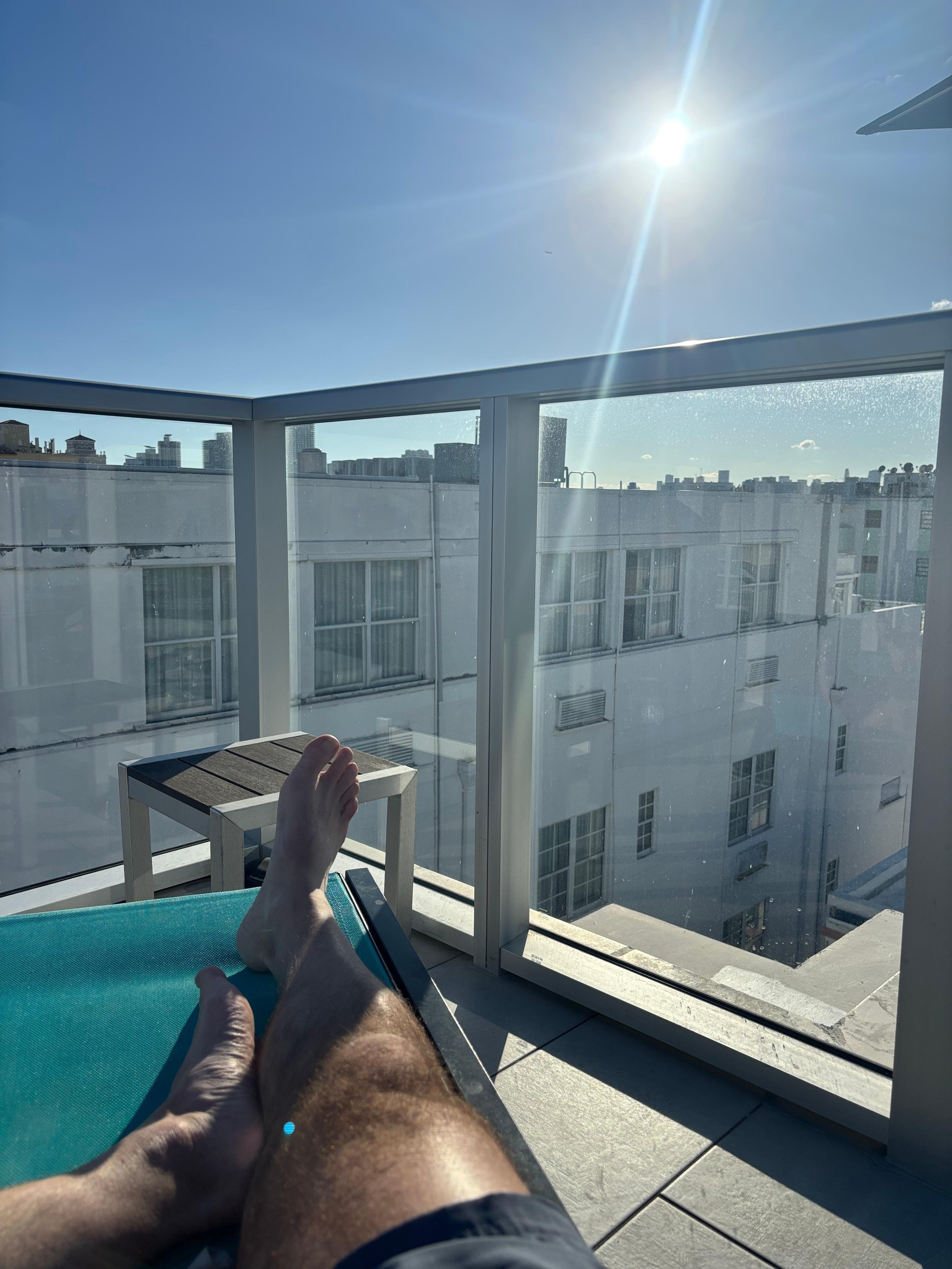 Nice front porch to sit and enjoy the view. 