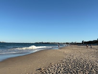 Beach walk each day, right across the street from unit.