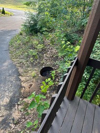 The fire pit, how are you supposed to use without sitting in the road?
