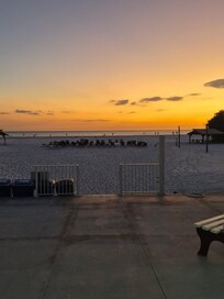 Sunset on the beach