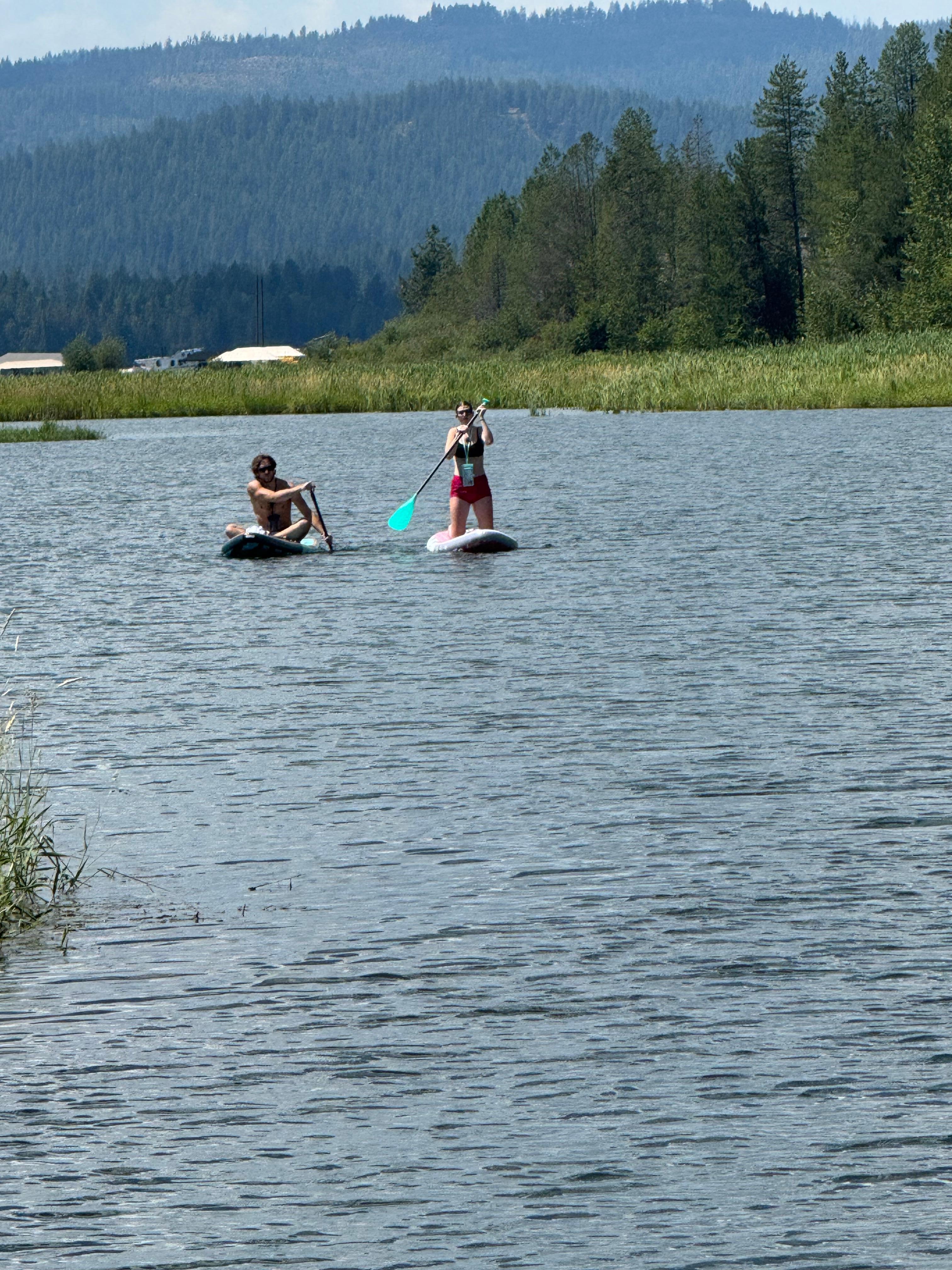 Paddle boarding 