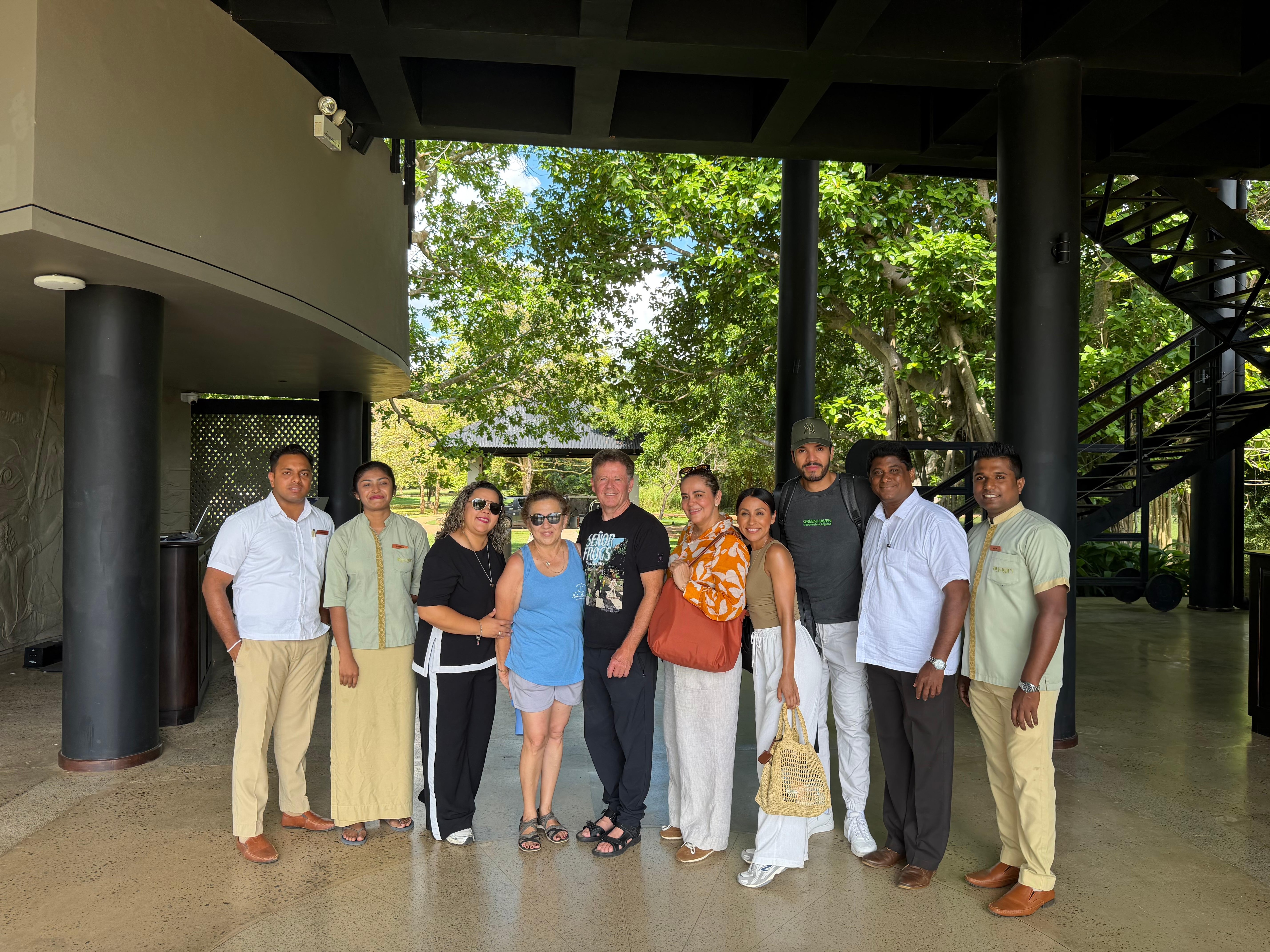 All the staff came out to say goodbye  they were fantastic 