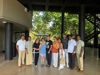 All the staff came out to say goodbye they were fantastic