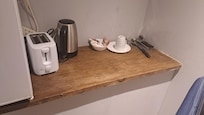 This is the deluxe kitchenette