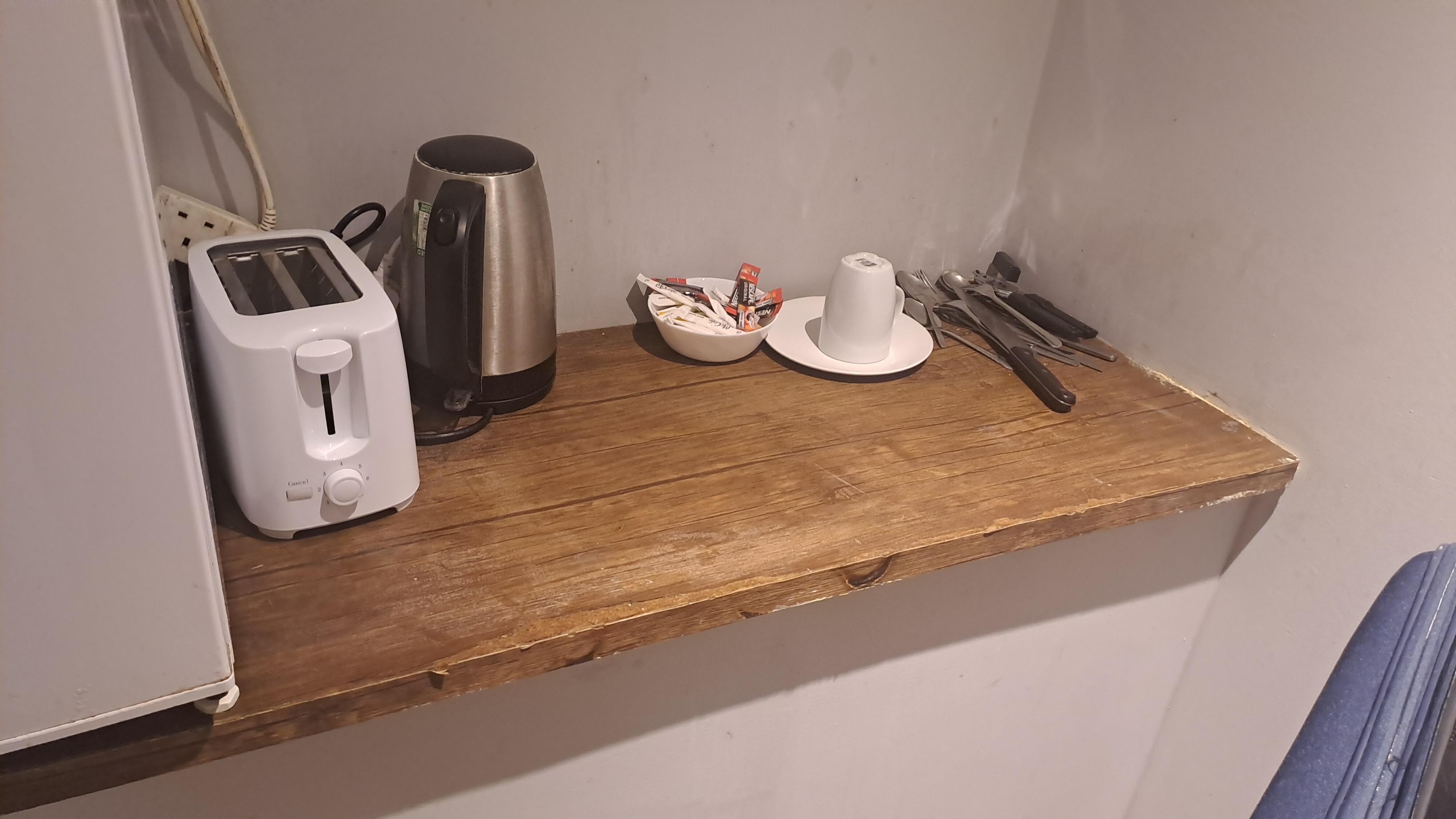 This is the deluxe kitchenette 