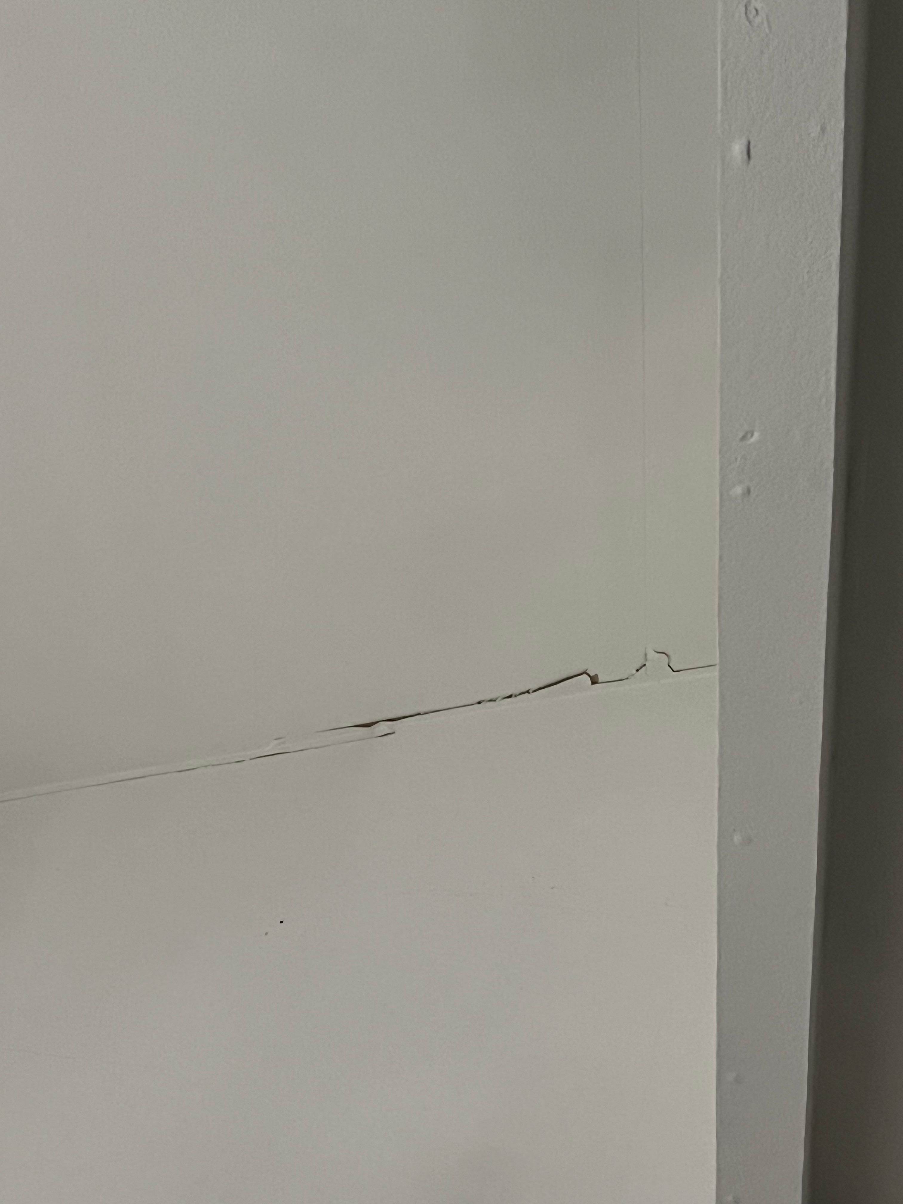 cracks in the ceiling