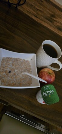 The brakefast.