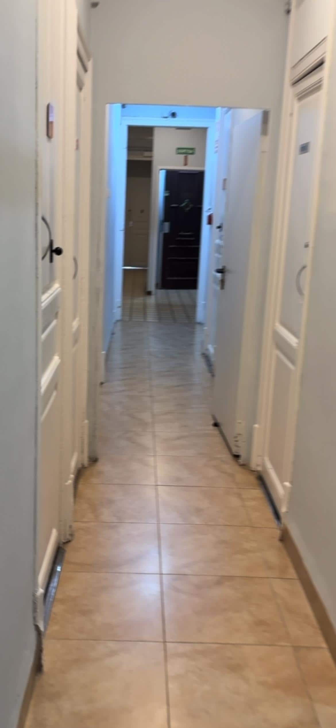 Couloir de notre chambre