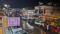 View from the Los Valles Hotel