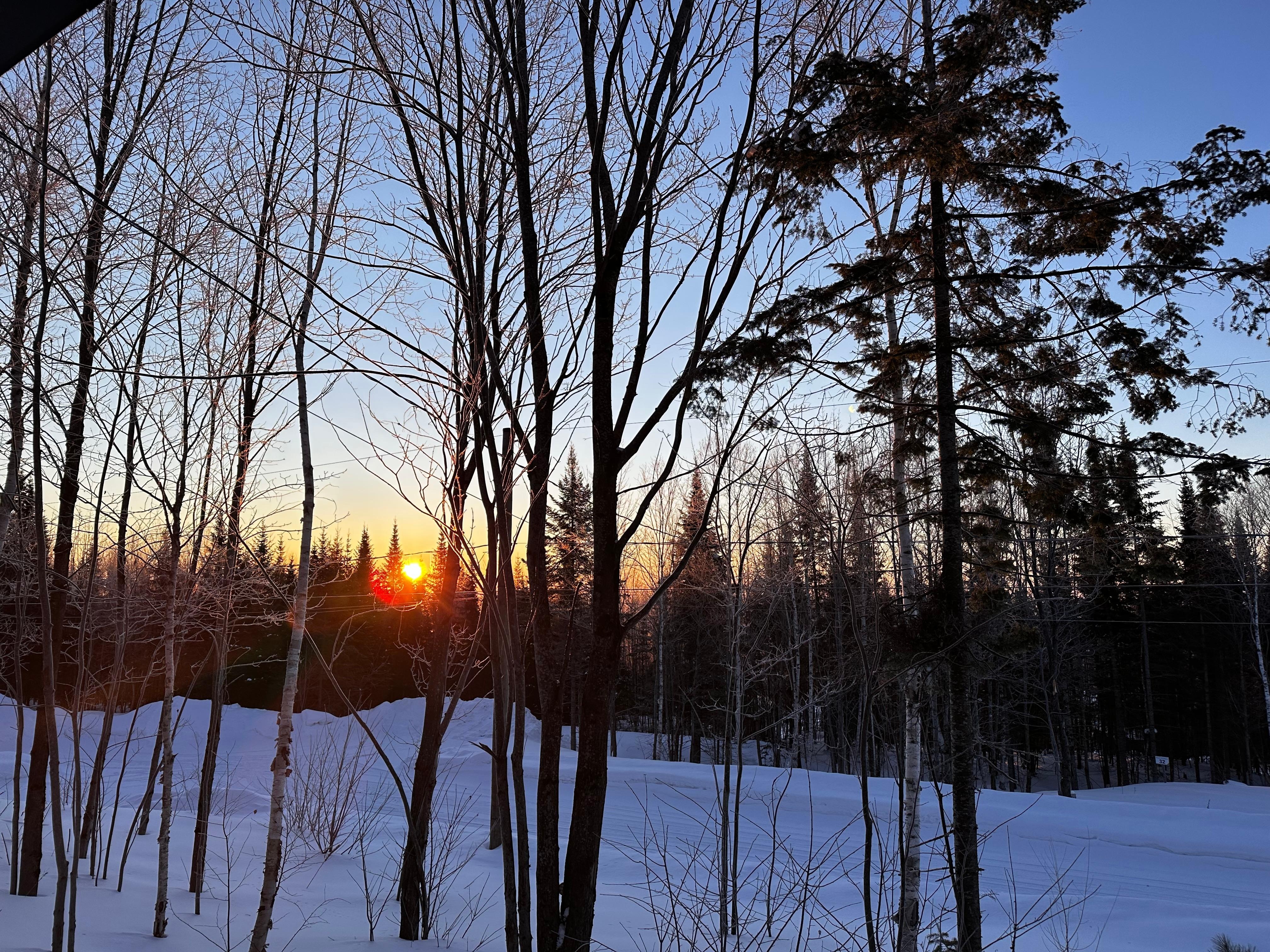 Magnifique levée du jour