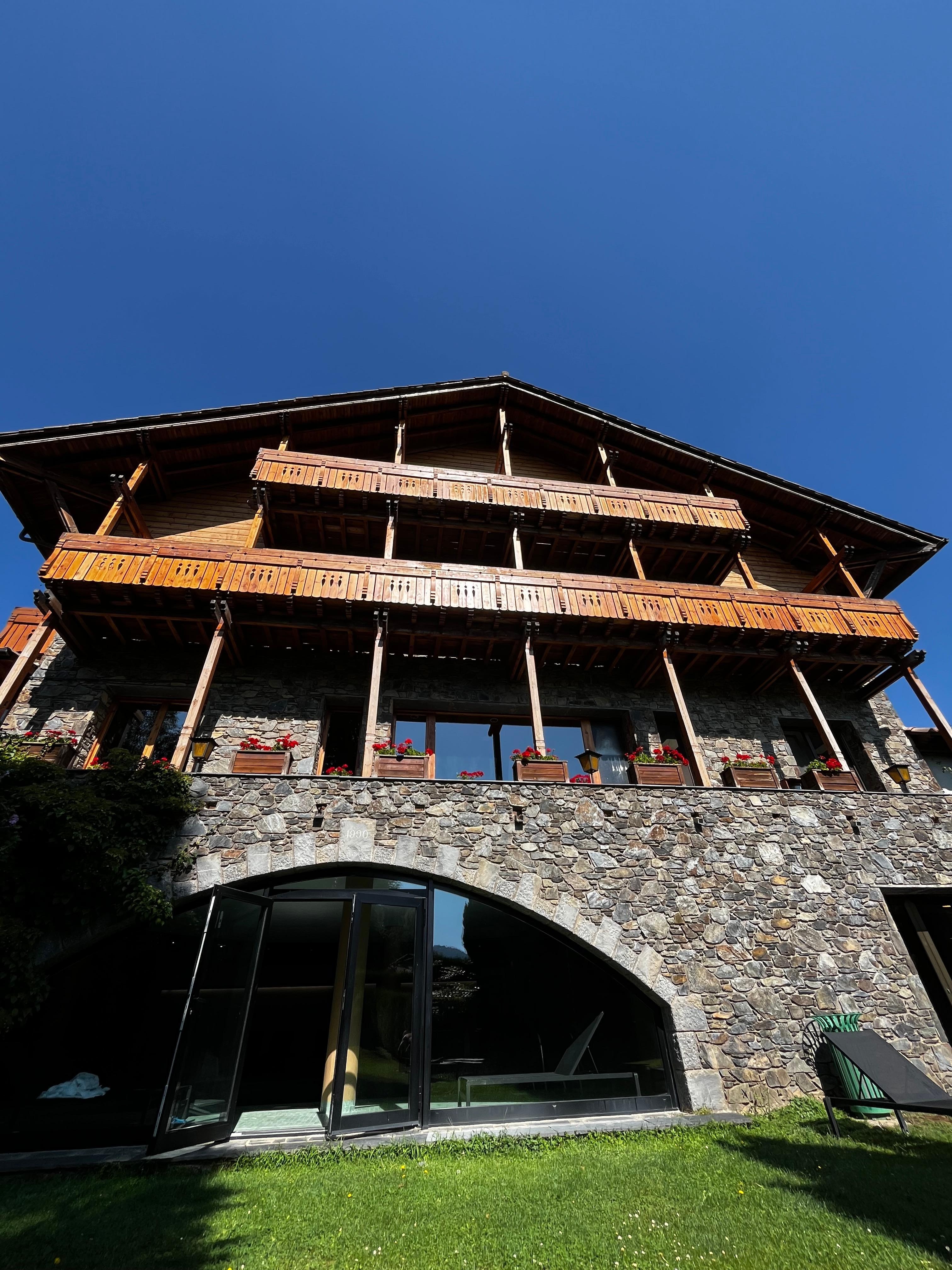 Foto tomada desde el Solarium exterior del hotel