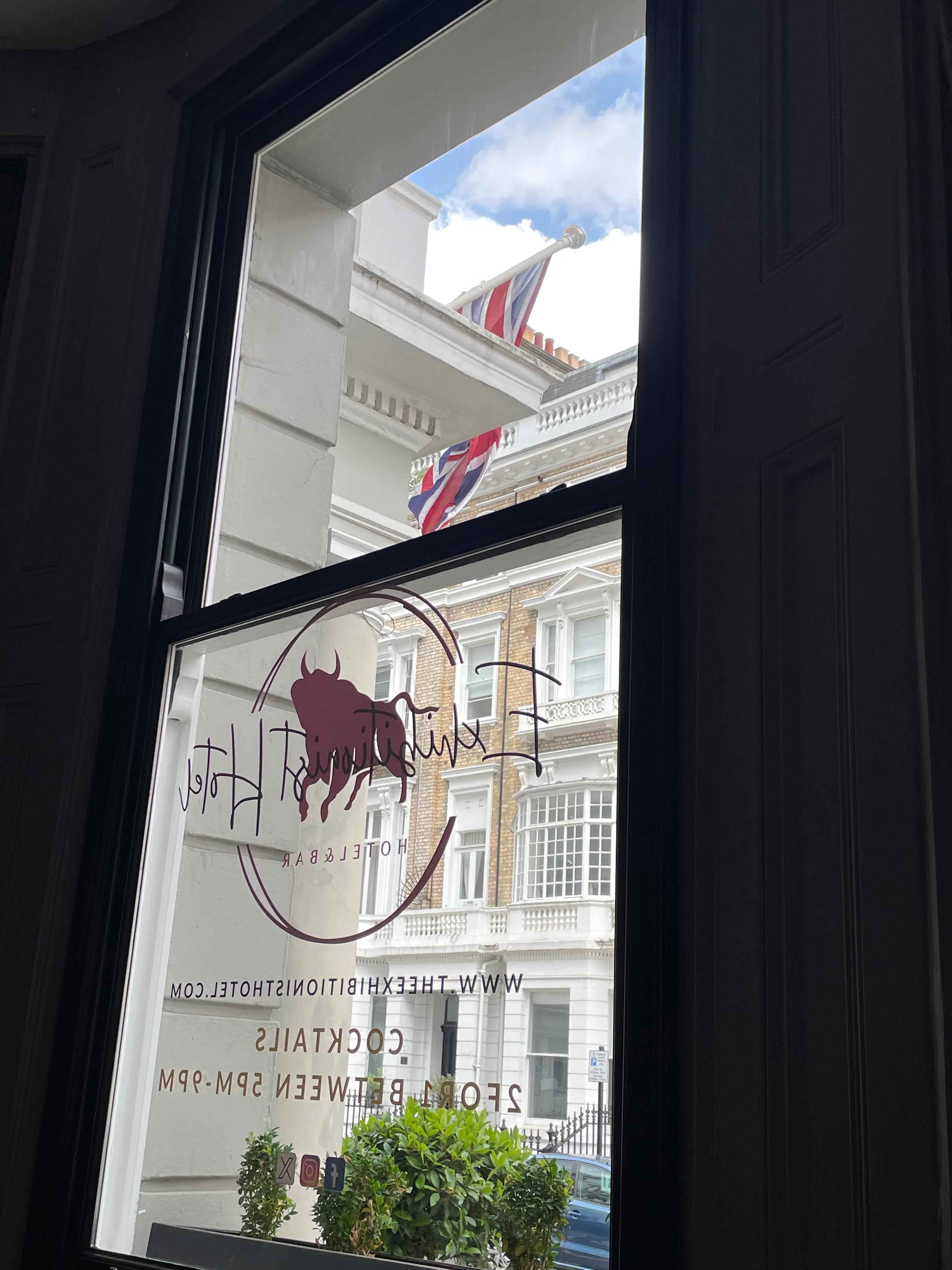 Lobby window