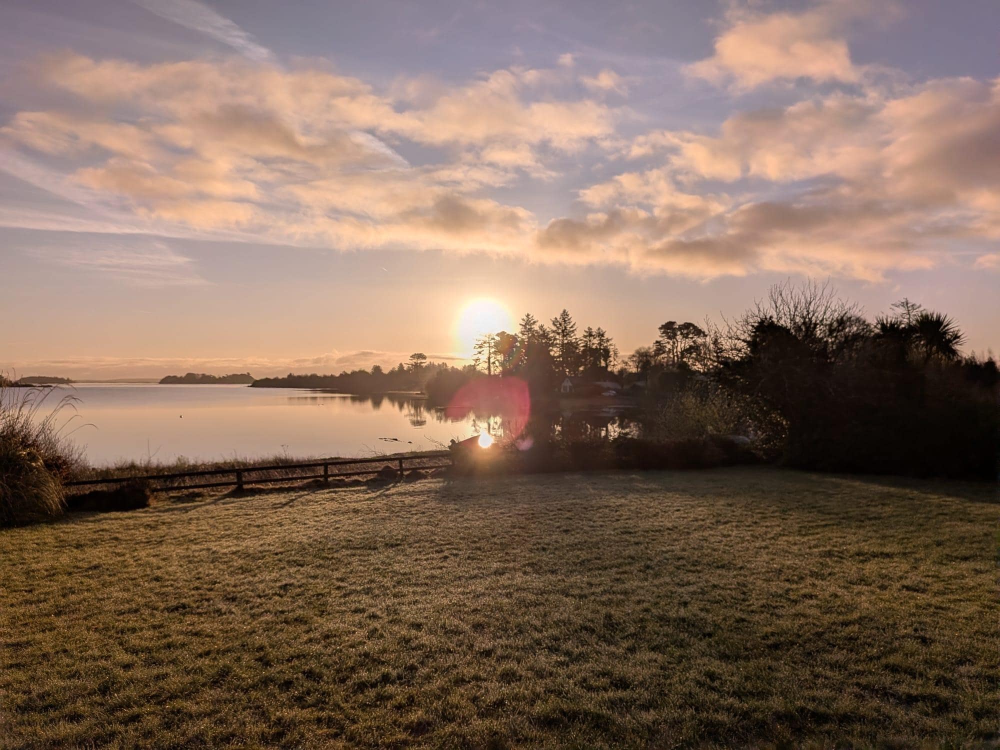 View from front of house.