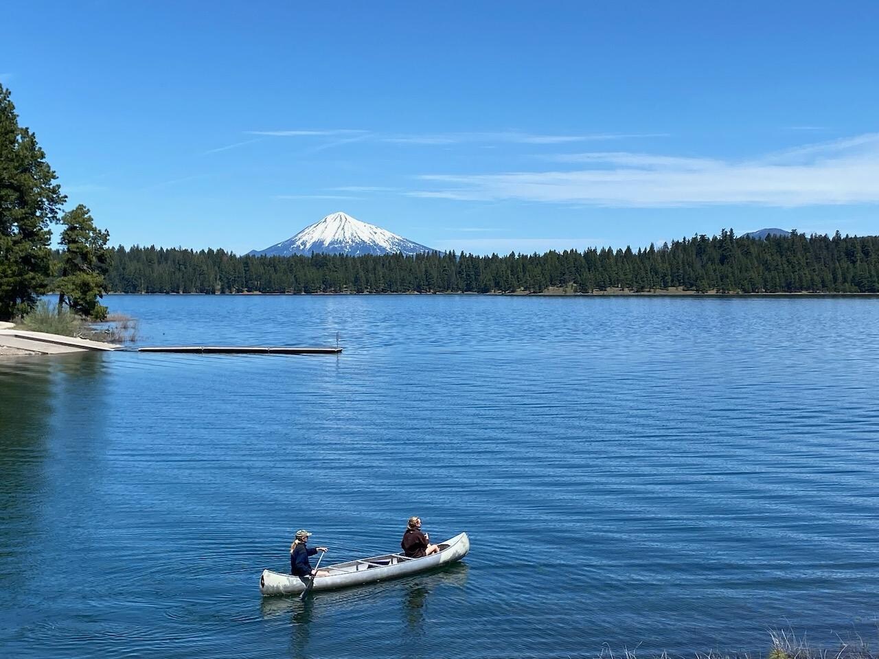 From a trail near the lodge - Mount McLoughlin
