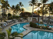 View from our wonderful suite.