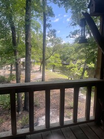 Morning view from the front porch