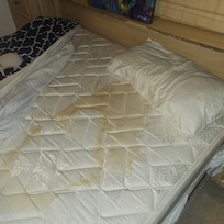 Stains on mattress