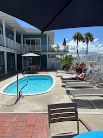 Loved the pool right outside our door!