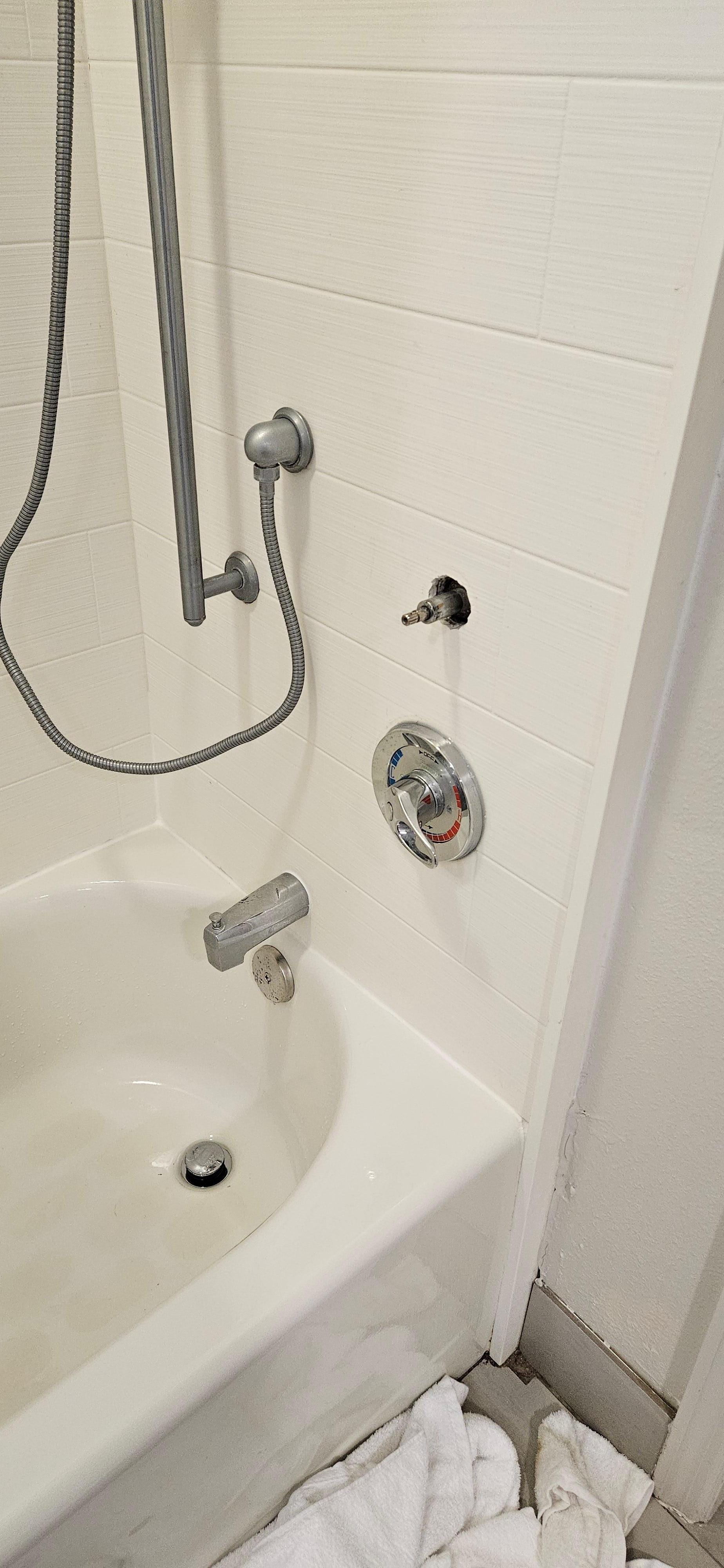 Twice my wife was unable to turn the shower off.