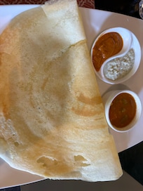 Lovely dosa at breakfast