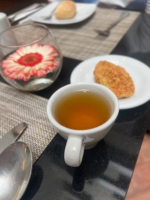 My favorite tea and delicious quinoa cookies