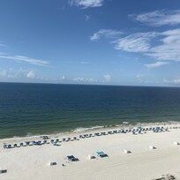View from the balcony!