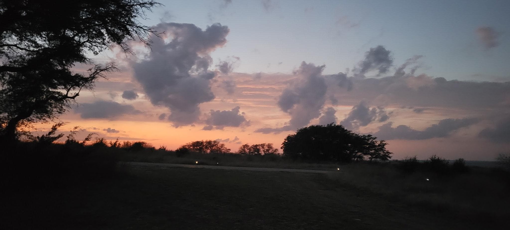 Sunset at outdoorsy.