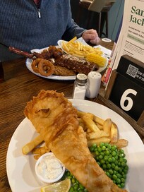 Fresh fish and awesome chips