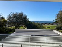 Great view of the ocean from the upper floor bedroom.