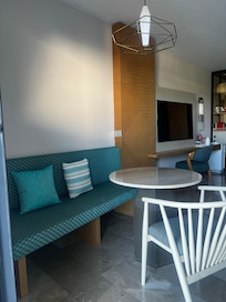 Room table and couch