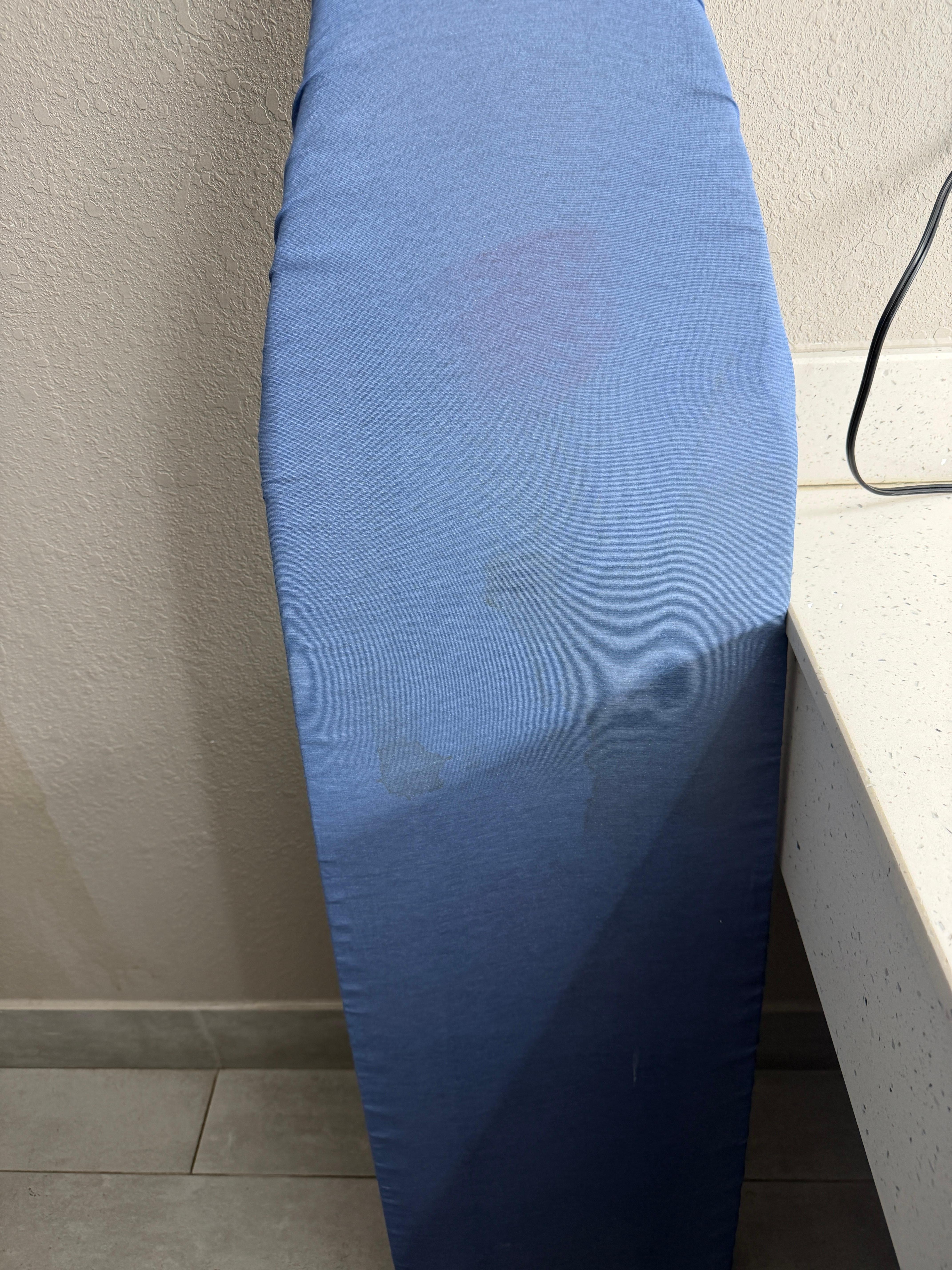 Stained ironing board
