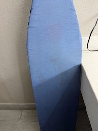 Stained ironing board