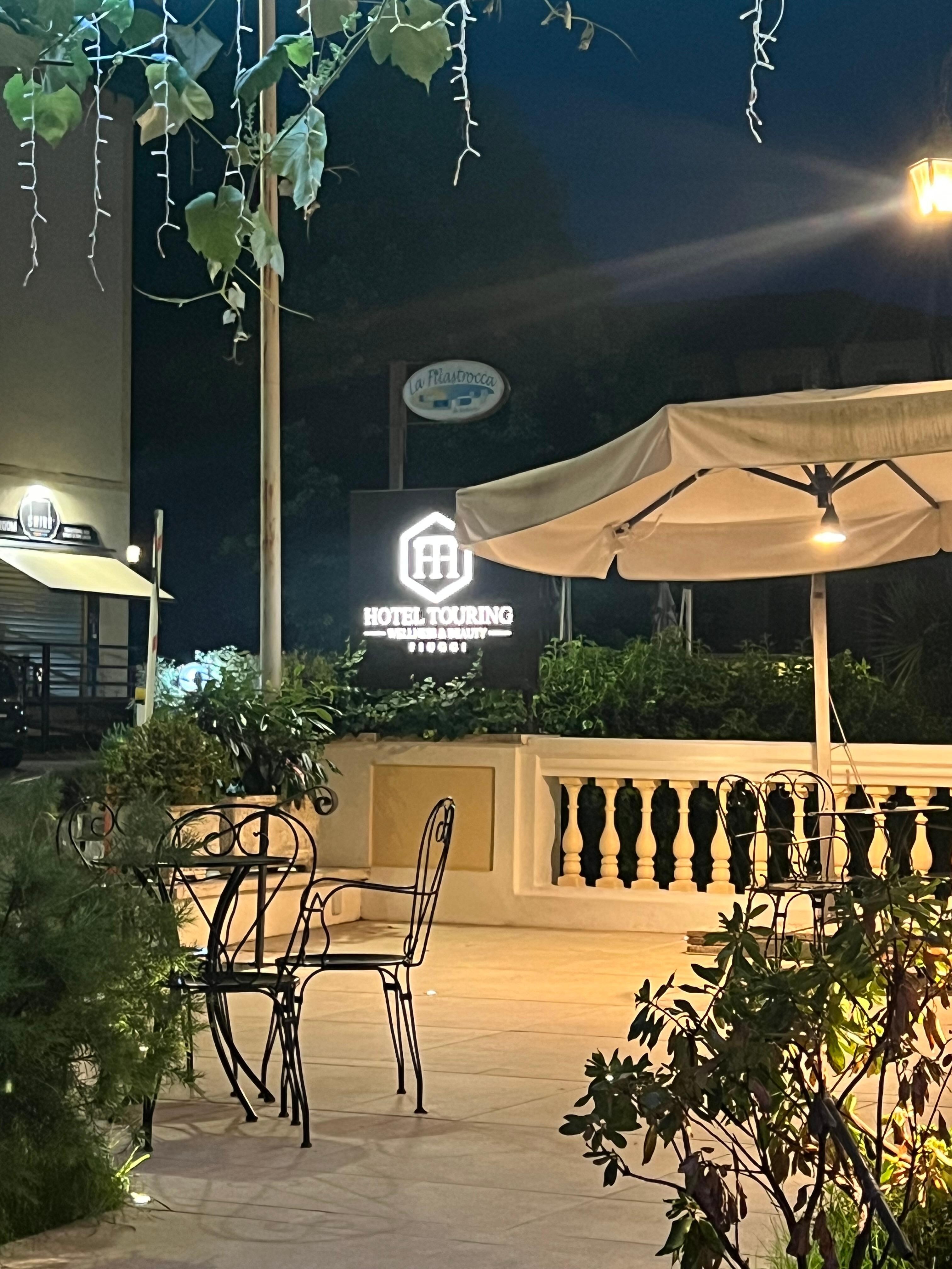 Stunning entrance and relaxing patio perfect to enjoy a glass of wine.