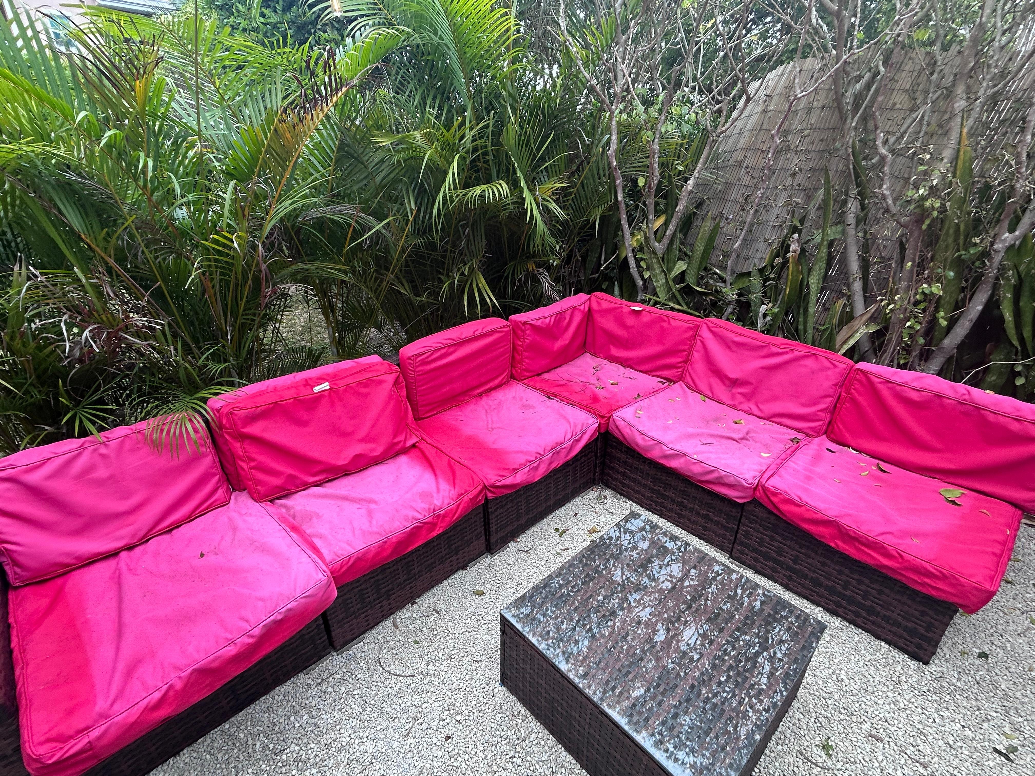 The couch is in terrible shape and the cushions had no supoort