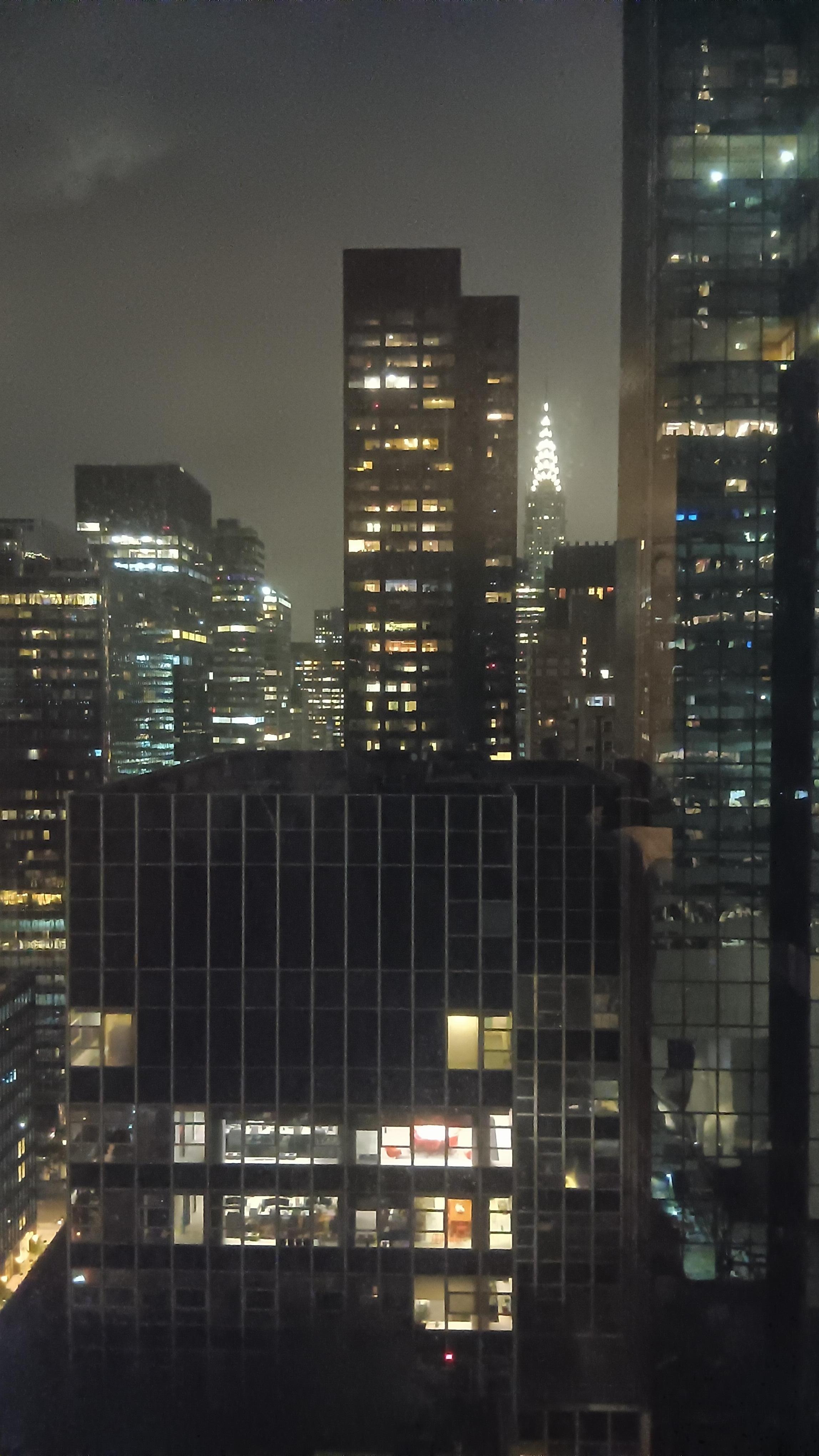 La vue depuis la chambre 2501