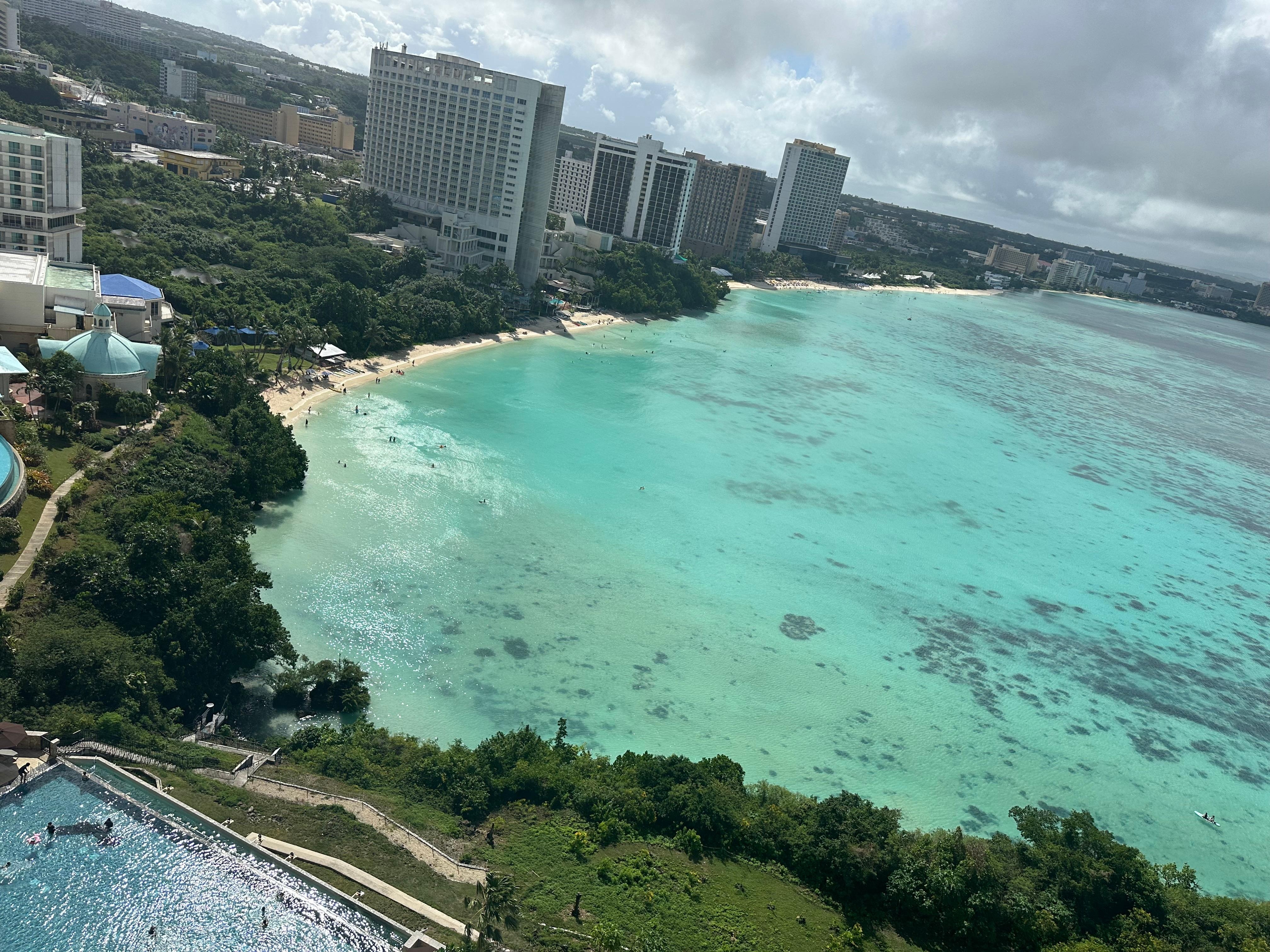 객실 베란다 뷰