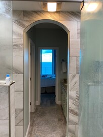 The ocean from the shower!