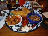 Great catfish plate first day I arrived amd ate lunch!