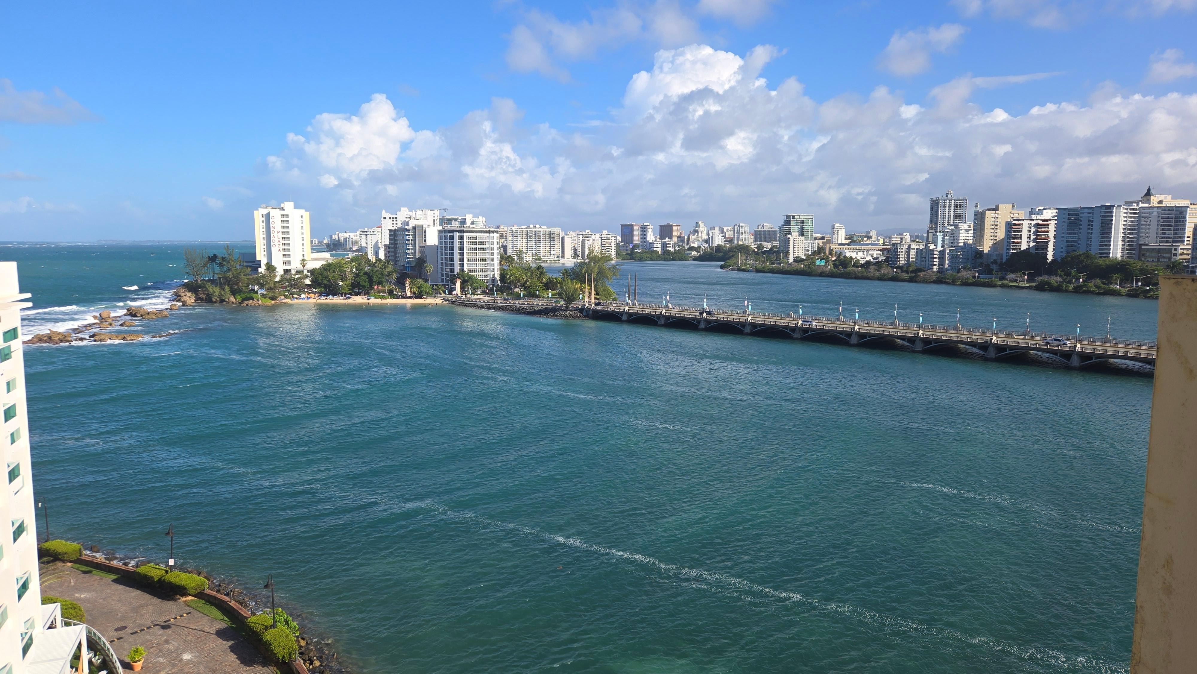 View from our balcony on the 9th floor