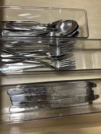 I guess guests expected to clean everything to themselves.