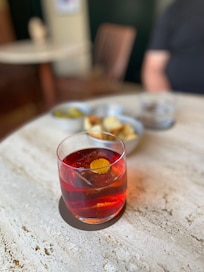 Cocktail time at Amaro.