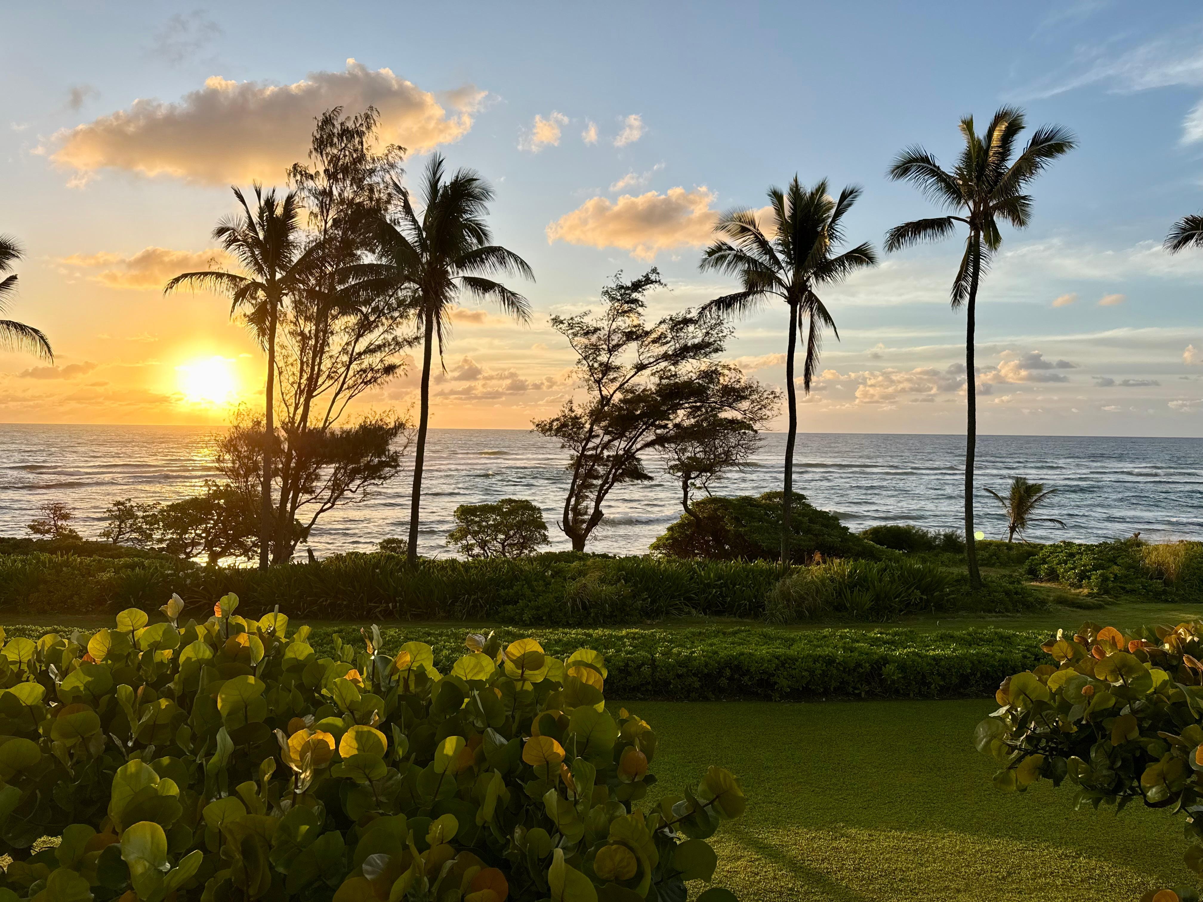 Taken from our lanai. 