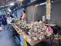 朝の市場まで徒歩5分