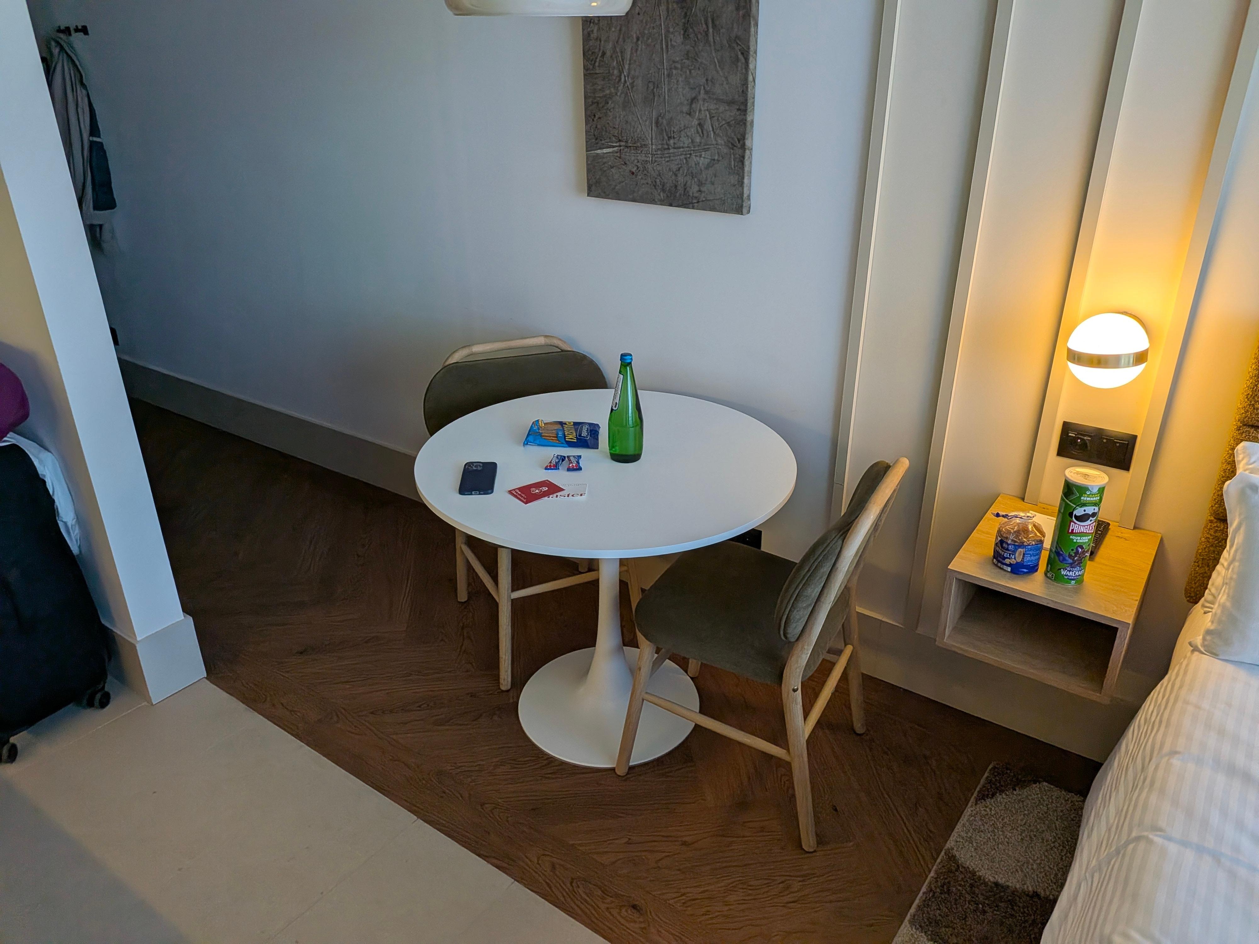Small dining area
