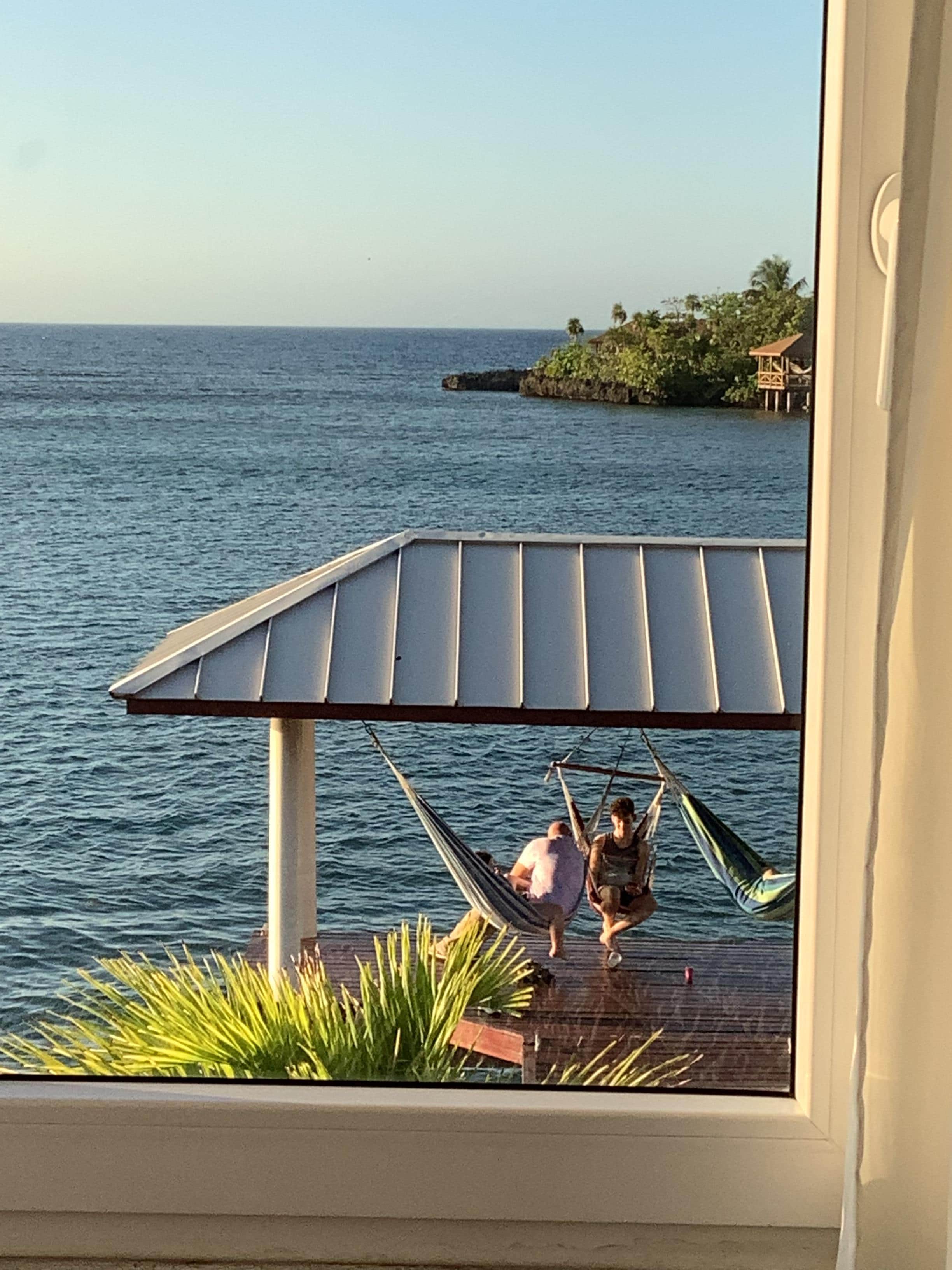 View from upper room