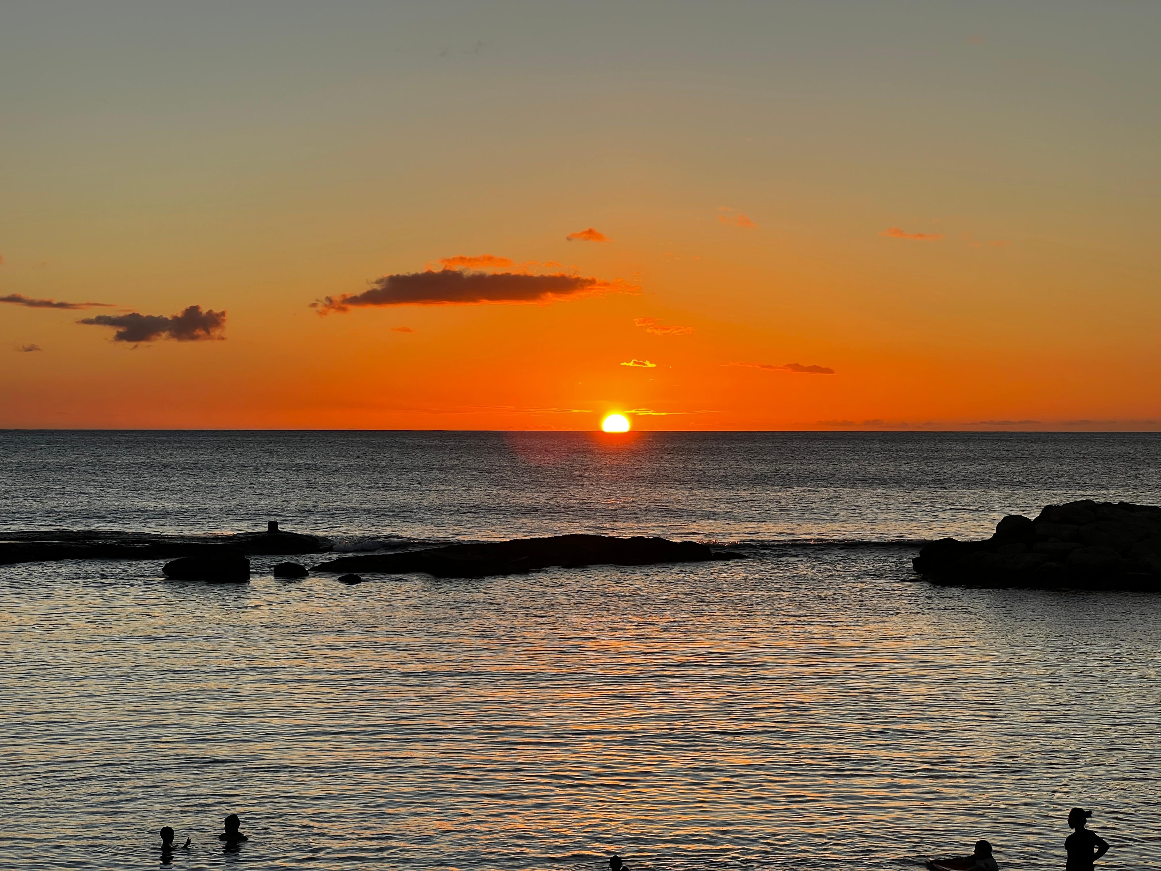 Hawaiian sunset