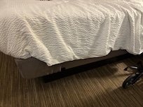This is a picture of how high the bed is