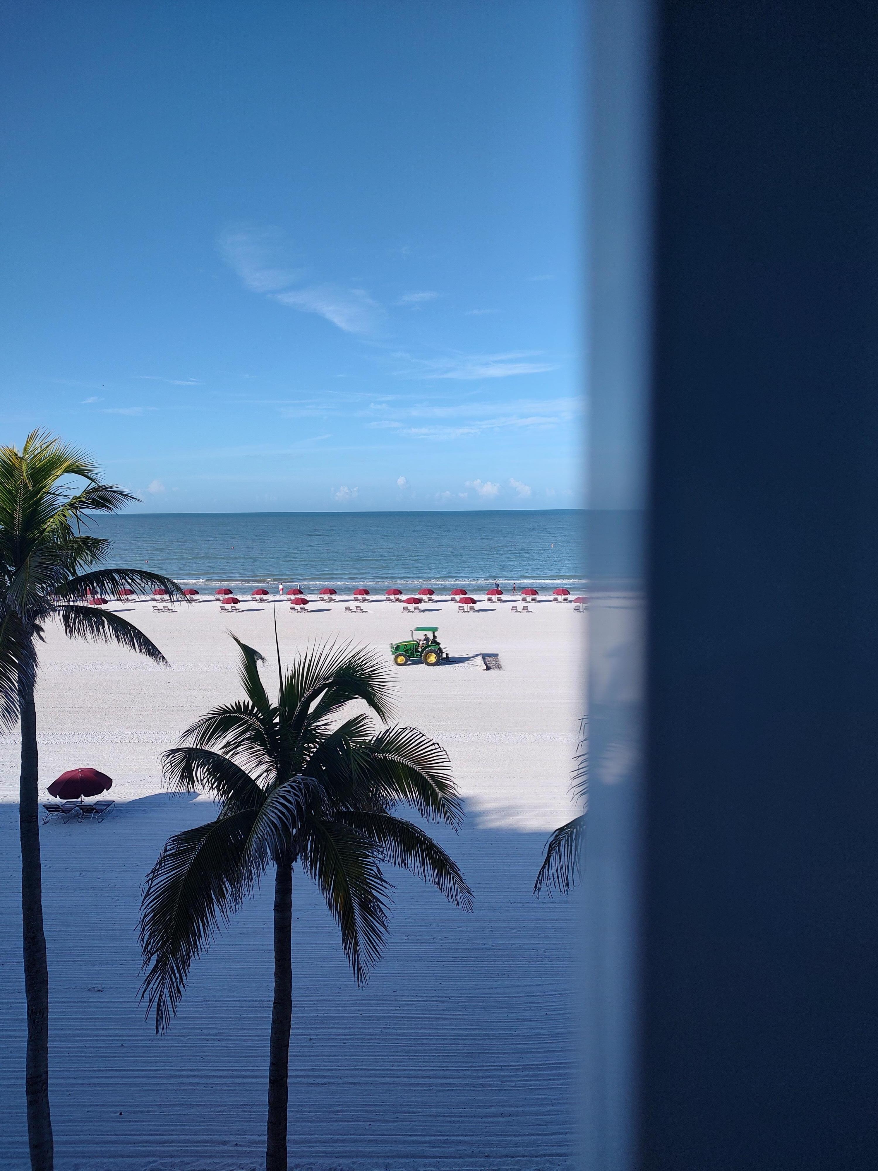 View from the balcony 